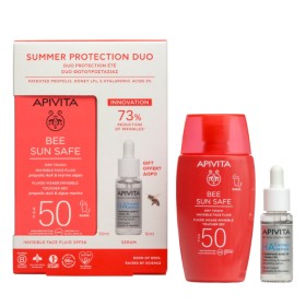 Apivita Summer Protection Duo Πακέτο Face Fluid SPF50 50ml & Δώρο HA5 Serum 10ml