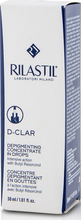 RILASTIL D-Clar Depigmenting Concentrate In Drops Ορός Με Αποχρωματιστική Δράση, 30ml