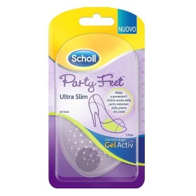 Scholl Gel Activ Party Feet Ultra Slim One Size Μαλακά Αντικραδασμικά Επιθέματα Μεταταρσίου, 1 Ζευγά