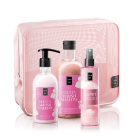 Lavish Care Fluffy Marshmallow Body Care Πακέτο Περιποίησης Σώματος & Δώρο Νεσεσέρ 1τεμ