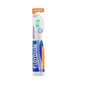 Elgydium Diffusion Soft Οδοντόβουρτσα Μαλακή Πράσινη 1τμχ