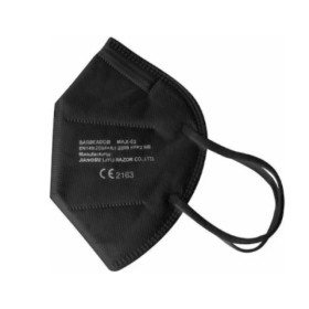 Barbeador Μάσκα Max-02 Filtering Half FFP2 Μαύρη 20τμχ