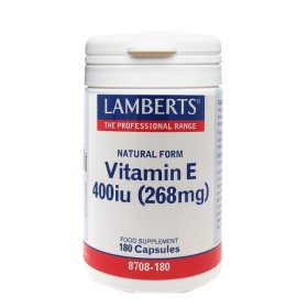Lamberts Vitamin E 400iu Natural Form 180 κάψουλες 8708-180