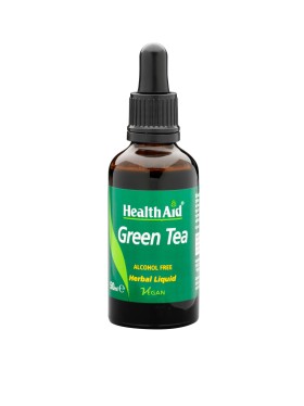 HEALTH AID Green Tea Liquid, Τσάι σε Υγρή Μορφή με Αντιοξειδωτική Δράση 50ml