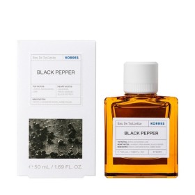 KORRES Black Pepper Eau De Toilette, Ανδρικό Άρωμα Μαύρο Πιπέρι, 50ml