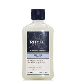 PHYTO Douceur Softness Shampoo Σαμπουάν Για Όλους Τους Τύπους Μαλλιών, 250ml