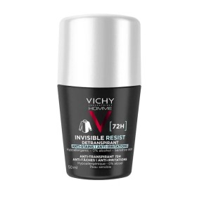 Vichy Deodorant Homme Invisible Resist 72H Roll-On Ανδρικό Αποσμητικό Κατά Των Σημαδιών & Της Έντονης Εφίδρωσης, 50ml