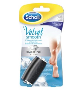 Scholl Velvet Smooth with Diamond Crystals Ανταλλακτικά για την Ηλεκτρική Λίμα, 2 τμχ (1 extra coarse + 1 soft touch)
