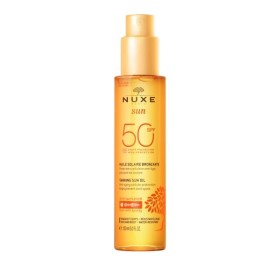 Nuxe Sun Tanning Oil SPF50 Λάδι Μαυρίσματος για Πρόσωπο & Σώμα, 150ml