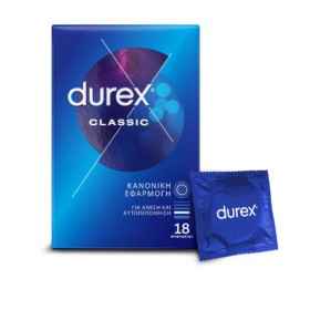 Durex Classic Προφυλακτικά 18τμχ