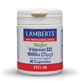 Lamberts Vegan Vitamin D3 1000IU 25mg 90 Κάψουλες 8137-90