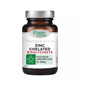Power Health Platinum Range Zinc Chelated 25mg 90 ταμπλέτες