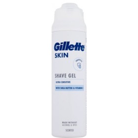 Skin Ultra Sensitive Shave Gel Ξυρίσματος Με Βούτυρο Καριτέ & Βιταμίνη Ε, 200ml
