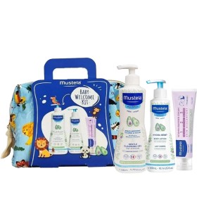 Mustela Promo Baby Welcome Kit Gentle Cleansing Gel & Shampoo, 500ml & Hydra Bebe Body Lotion Γαλάκτωμα Σώματος, 300ml & Barrier Creme Κρέμα Αλλαγής Πάνας, 100ml, 1σετ