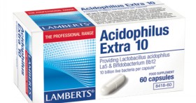 Lamberts Acidophilus Extra 10 (Milk Free) 60 Caps