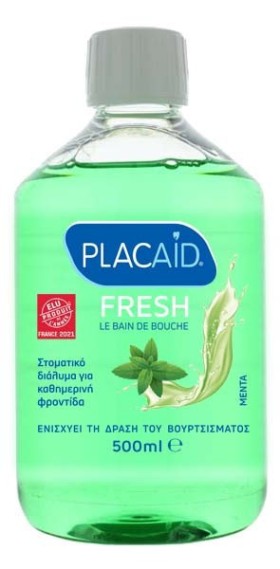 PLACAID Στοματικό Διάλυμα Fresh Μέντα Καθημερινής Προστασίας, 500ml