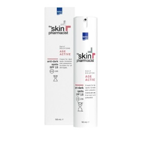Intermed The Skin Pharmacist Κρέμα για Δυσχρωμίες & Πανάδες SPF15, Age Active Anti Dark Spots, 50ml