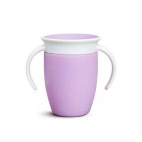 Munchkin Εκπαιδευτικό Κύπελλο Miracle 360° 6m+ Μωβ Χρώμα 207ml