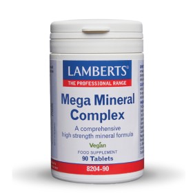Lamberts Mega Mineral Complex Σύμπλεγμα Μετάλλων 90 Ταμπλέτες 8204-90