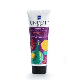 Intermed Unident Kids Toothpaste 1400ppm Παιδική Οδοντόκρεμα Με Γεύση Τσιχλόφουσκα, 50ml