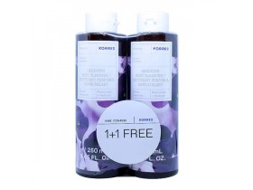 KORRES Violet Renewing Body Cleanser Violet Αφρόλουτρο Gel Βιολέτα, 1+1 Δώρο Πακέτο Προσφοράς 2x250ml