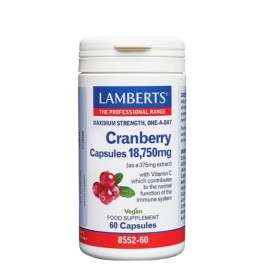 Lamberts Cranberry 18,750mg 60 Κάψουλες (8552-60)