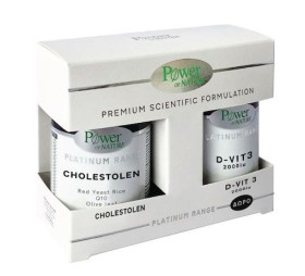Power Of Nature Platinum Range Scientific Formulation Cholestolen 40 κάψουλες & Δώρο D-Vit3 2000iu Vitamin D3 20caps