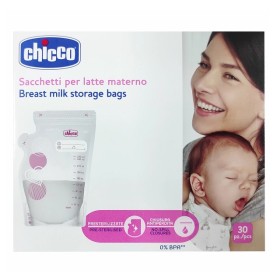 Chicco Breast Milk Storage Bags Σακουλάκια Διατήρησης Μητρικού Γάλακτος, 30 Τεμάχια