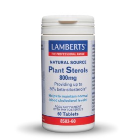 Lamberts Natural Plant Sterols 800mg 60 Ταμπλέτες 8583-60