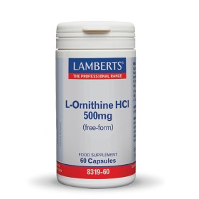 Lamberts  L-Ornithine 500mg Ορνιθίνη 60 κάψουλες 8319-60