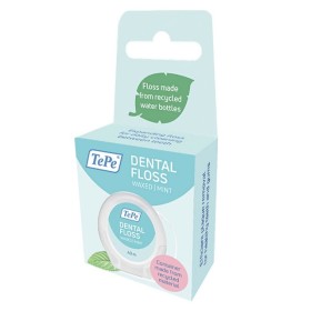 TePe Dental Floss Waxed Mint Οδοντικό Κερωμένο Νήμα Με Γεύση Μέντα, 40m