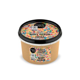 Natura Siberica Organic Shop Christmas Cookies Body Scrub Ginger & Cinnamon 250ml
