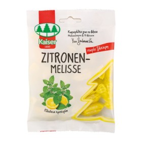 Medisei Kaiser Καραμέλες Zitronen-Melisse με Μελισσοχορτο & 13 Βότανα για το Βήχα- Χωρίς Ζάχαρη, 60gr