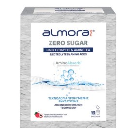 Almora Plus Zero Sugar Amino Absorb Ηλεκτρολύτες χωρίς Ζάχαρη 12 Φακελίδια