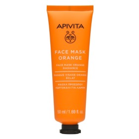 Apivita Face Mask Orange Μάσκα Προσώπου Με Πορτοκάλι για Λάμψη 50ml