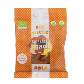 BioEarth Bio Jellies Ζελεδάκια Βιολογικά με Γεύση Cola 55gr
