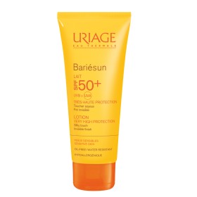 Uriage Bariesun Lait Tres Haute Protection SPF 50+ Αντηλιακό Γαλάκτωμα Πολύ Υψηλής Προστασίας για Πρόσωπο & Σώμα, 100 ml