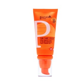 Panthenol Extra Sun Care Color SPF30 Αντηλιακή Κρέμα-Τζελ Προσώπου με Χρώμα 50ml