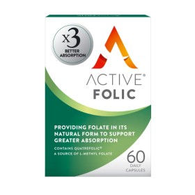 Bionat Active Folic 60 Κάψουλες