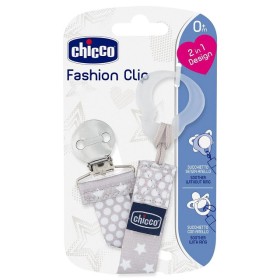 Chicco 2in1 Fashion Clip Κορδέλα Στήριξης Πιπίλας Από 0m+ (09341-30), 1Τεμάχιο