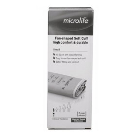 Microlife Περιχειρίδιο Πιεσόμετρου Μπράτσου Μέγεθος Small 17-22cm Γκρι 1τμχ