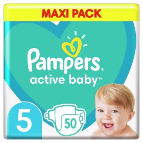 Pampers Active Baby Maxi Pack No 5 (11-16 kg) 50τεμάχια