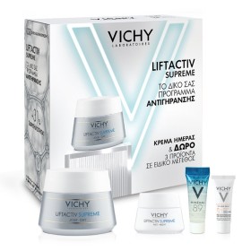 Vichy Liftactiv Supreme Promo Day Cream Normal to Mixed Skin 50ml & Δώρα: Κρέμα Νύχτας 15ml, Mineral 89 4ml & Capital Soleil Age Daily 3ml