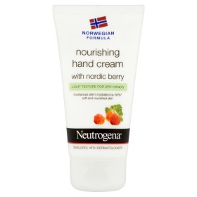 Neutrogena Κρέμα Χεριών Θρέψης με Nordic Berry και Ελαφριά Υφή για Ξηρά Χέρια 75ml