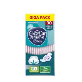 Every Day Sensitive with Cotton Normal Ultra Plus Giga Πακέτο Σερβιέτες 30τμχ