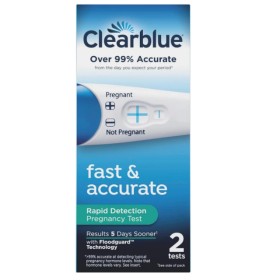Procter & Gamble Clearblue Τεστ Εγκυμοσύνης Γρήγορης Ανίχνευσης 2τμχ