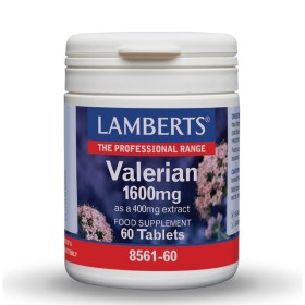 Lamberts Valerian 1600mg Βαλεριάνα 60 Ταμπλέτες 8561-60