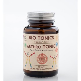 Bio Tonics Arthro Tonic για την Φυσιολογική Λειτουργία των Χόνδρων και την Υγεία των Αρθρώσεων, 30 caps