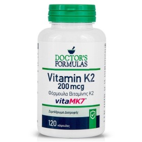 DOCTORS FORMULAS Vitamin K2, Βιταμίνη Κ2, 120 Δισκία