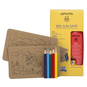 Apivita Bee Sun Safe Πακέτο Hydra Sun Kids Lotion Παιδική Αντηλιακή Λοσιόν SPF50, 200ml & ΔΩΡΟ Παζλ, 2 Τεμάχια & Ξυλομπογιές, 5 Τεμάχια